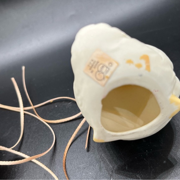 Vintage DEPT56  Duckling With A Pink Ribbon  Figurine - Porcelain   Retired Set - Picture 10 of 13